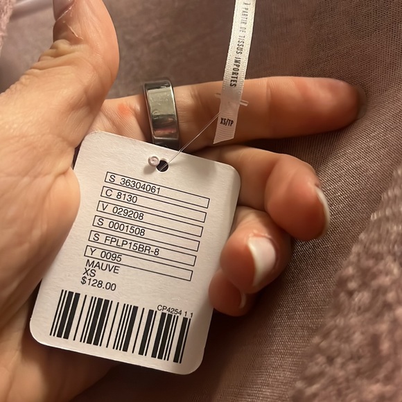 FREE PEOPLE Lace Romper In Mauve XS - Picture 11 of 11